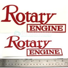 RED - ROTARY ENGINE DECAL-