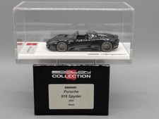 Eidolon Make Up 1:43 Porsche 918 Spyder 2011 Black 2011 in OVP