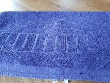 Vintage Puma Handtuch Blau Sammler ca 1975 Alt