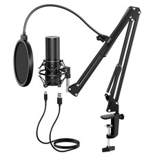 USB Podcast Microphone Gaming