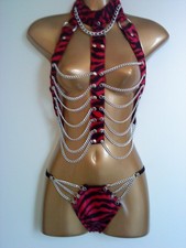 EROTIK DESSOUS ? SEXY FETISCH KETTEN BODY DOMINA *NEU*