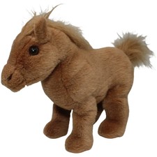 Großes braunes Pferd, stehend