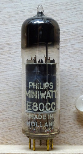 Philips miniwatt e80cc pinched - philips,