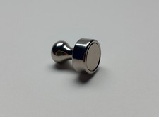 Neodym Pinnwand Magnete Ø12x16 mm Stahl Kegelmagnete Nickel Büro Tafel Schule