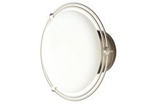 BANKAMP Deckenleuchte 7824/250/33 Modern Silber Edelstahl Ø25cm H17,5cm E14