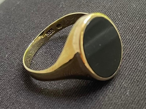 Herren siegelring gold 333 mit - siegelring,