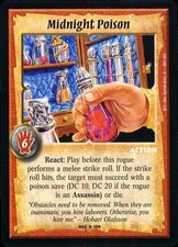 Midnight Poison - FOIL - Action - Warlord Saga of the Storm