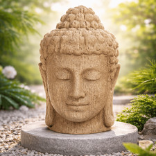 XXL Buddha Kopf 60 cm Indoor &