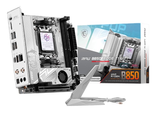 Motherboard msi b850i edge - motherboard, ti