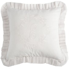 Elvira Zement Weiss bestickt