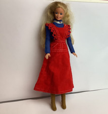 Vintage Superstar Barbie TNT 1966 Korea + O-Boy Corduroy Outfit Mod #3486 70er