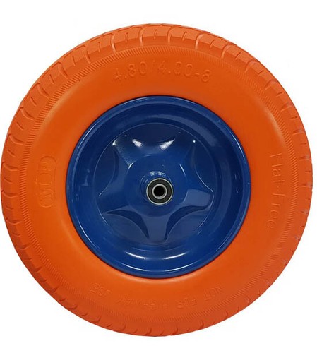 Gummirad 400 schubkarrenrad - pu,