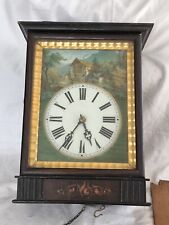 Alte Biedermeier Wanduhr