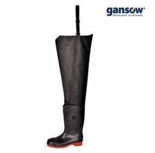 PORTWEST wasserdichter Watstiefel S5 FW71 schwarz Gummistiefel Schuhe Angler