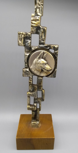 Schäferhund hundekopf figur - schäferhund/hundekopf,