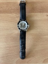 Taucherarmbanduhr TOM 3 ATM Edelstahl Leder