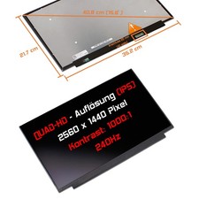15,6" LED Display matt passend