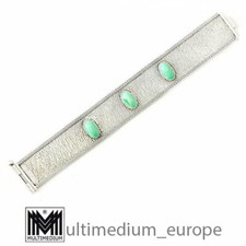 Modernist 70er Silber Armband