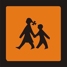 Warntafel Schulbusschild Kinderwarnschild Schulbustafel Personenbeförderung Taxi