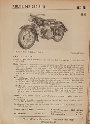 Adler 250 1956 vorm - adler,