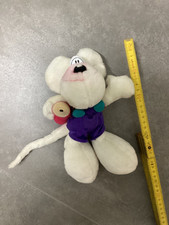 Diddl Maus Stofftier grau mit Bleistift + Schulranzen - Depesche - 25 cm