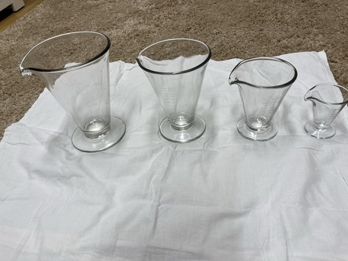 Glas messbecher set - glas, tlg