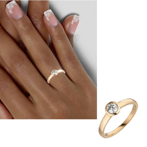 Damenring 585 gold gelbgold - damenring,
