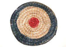 Strohzielscheibe Ø65cm - für Compound / Recurve Bogensport Bogen Zielscheibe