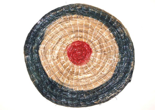 Strohzielscheibe ø65cm für - -,