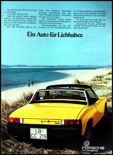 Porsche 914 originale - porsche,