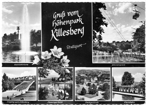 Stuttgart höhenpark - ak,,