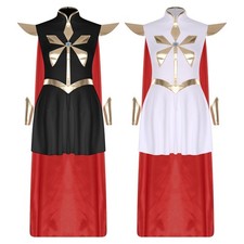 DE Damen Cosplay Robe Kleid