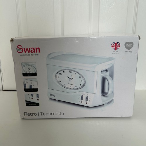 Swan retro teasmade wecker - retro,