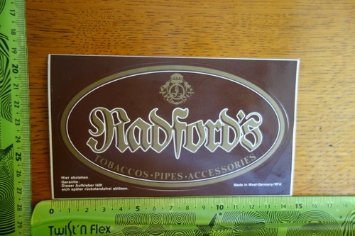 Alter aufkleber tabak - alter,