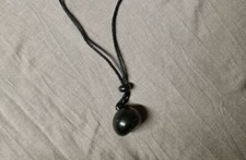 Swatch Kette ca 45 cm mit Kugel Braun Schwarz neu-Kombiversand möglich-