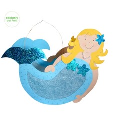 4 x Laterne Meerjungfrau St. Martin Umzug Laternen basteln Bastelset 34 x 29 cm