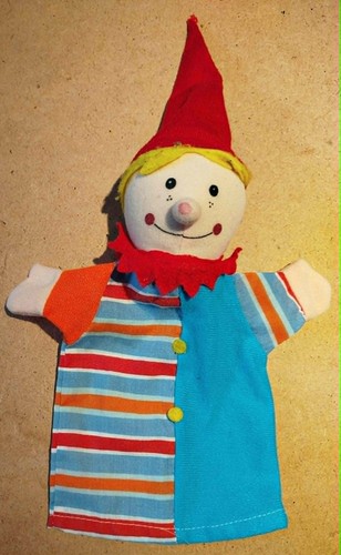 Handpuppen figur kasperle - "kasperle",