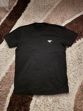 Prada T-Shirt Schwarz mit Logo