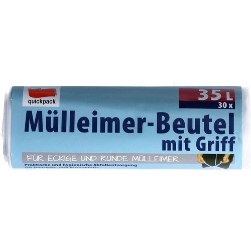 Quickpack müllbeutel l - quickpack, 35,0