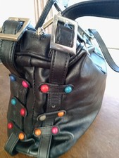 Schicke Schultertasche Leder