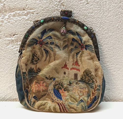 Antike petit point stickerei - antike,