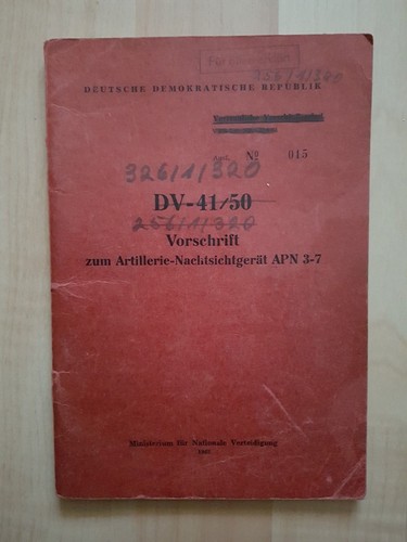 Nva vorschrift 326 320 - nva, a