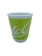 McDonald's McCafe Tasse Kaffee Becher Sammeltassen Sammelbecher 2008 grün Mug 
