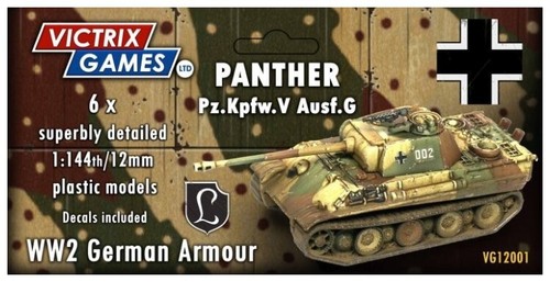Victrix 12mm panther ausf - ausf, g