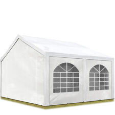 Partyzelt 3x5 m Pavillon PE 450 N Plane Gartenzelt Festzelt Wasserdicht weiß