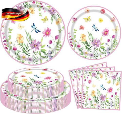 Partygeschirr set mit - set,