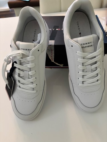 Tommy hilfiiger sneaker weiß - tommy,