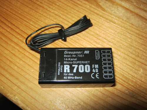 Empfänger graupner 700 - empfänger,