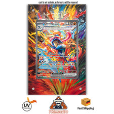 Quajutsu Greninja TWM 241/167 Pokémon Extended Artwork Rahmen & Schutzhülle