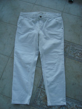 Damen-Hose, Gr. 42, Marke Hessnatur, Baumwolle weiß